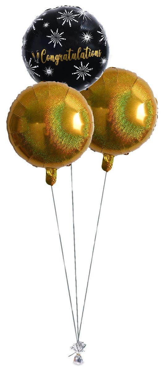 Metallic Celebration Balloon Bouquet (3)