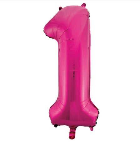 34" PKG PINK FOIL BLLN