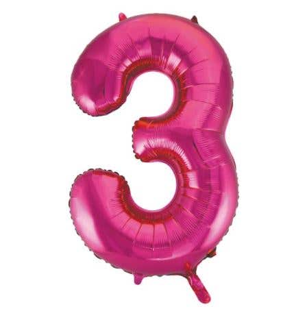 34" PKG PINK FOIL BLLN