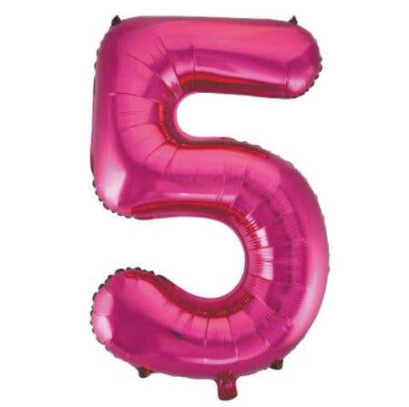 34" PKG PINK FOIL BLLN