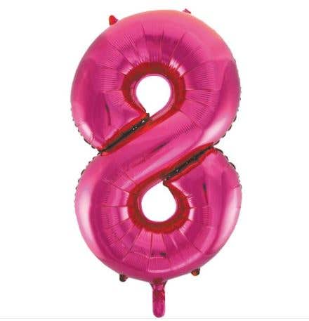 34" PKG PINK FOIL BLLN