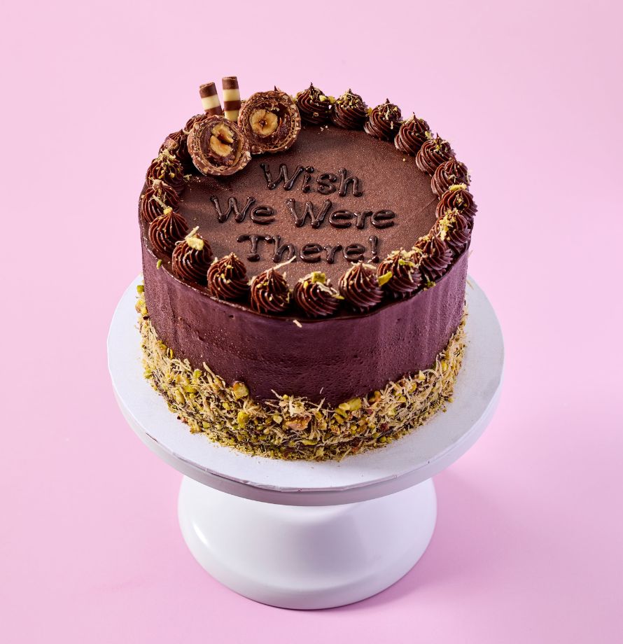 Dubai-Style Chocolate Cake