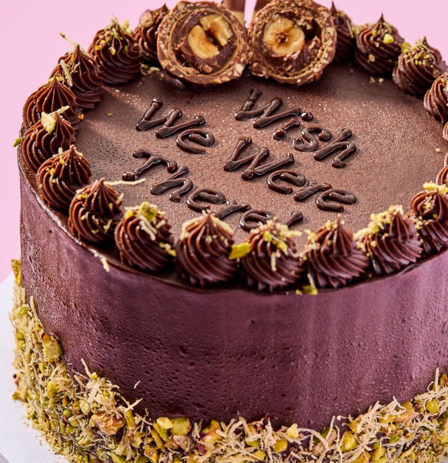 Dubai-Style Chocolate Cake