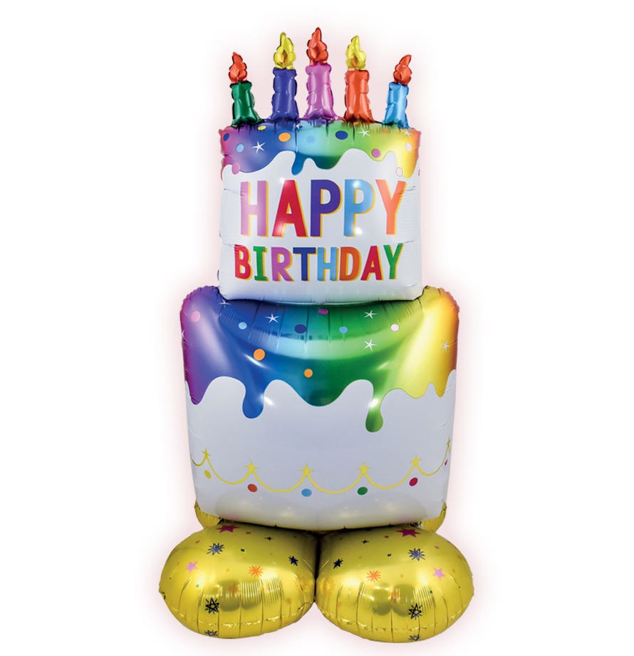 42" Happy Birthday Candle Balloon