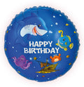 18" Happy Birthday Shark