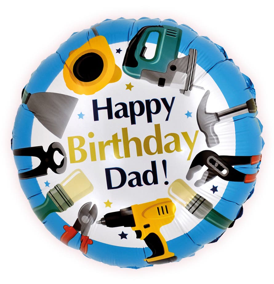 18" Happy Birthday Dad
