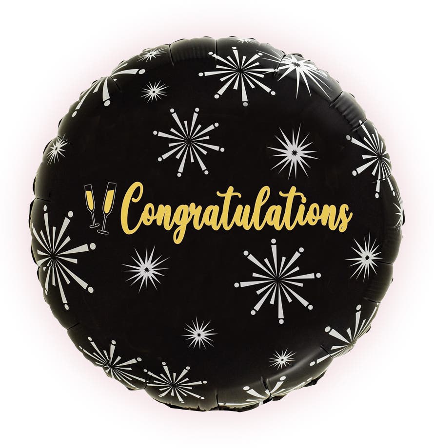 18" Congratulations Balloon