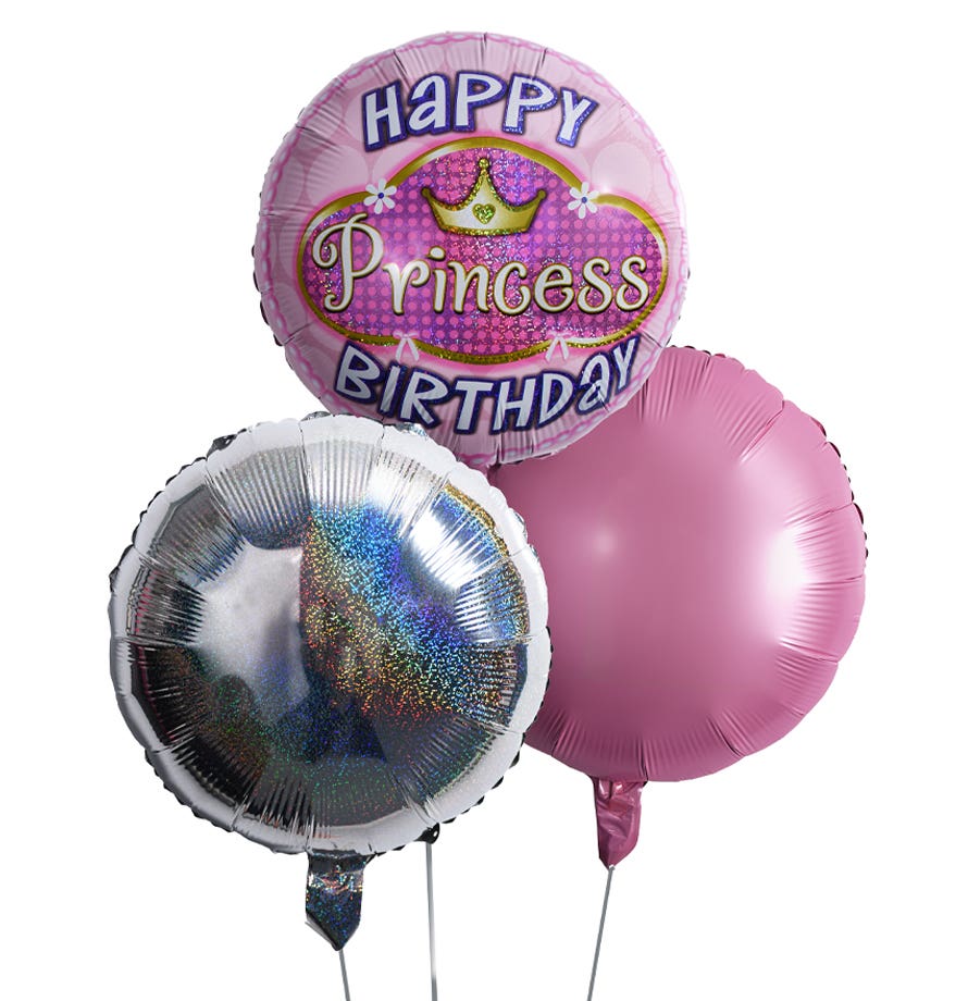 Princess Birthday Balloon Bouquet (3)