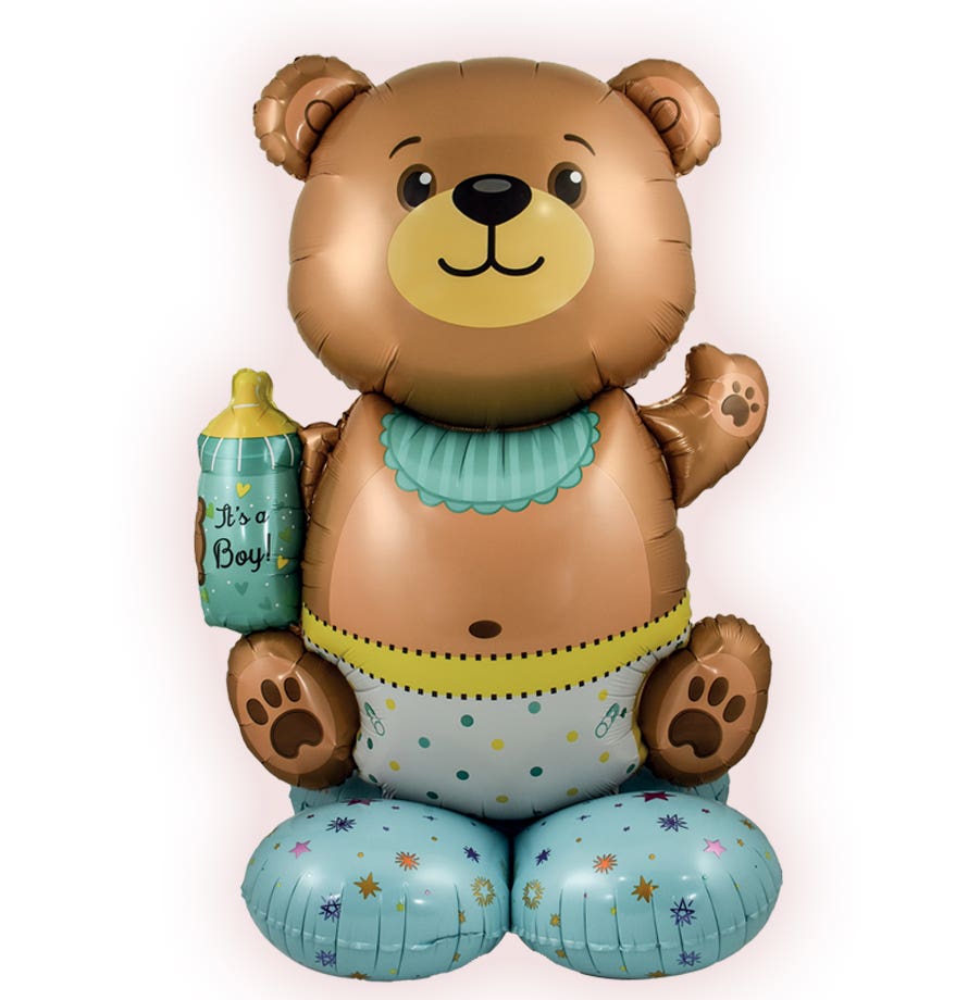42" It's A Boy Bear Balloon