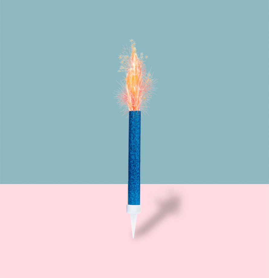 Ice Fountain Candles
