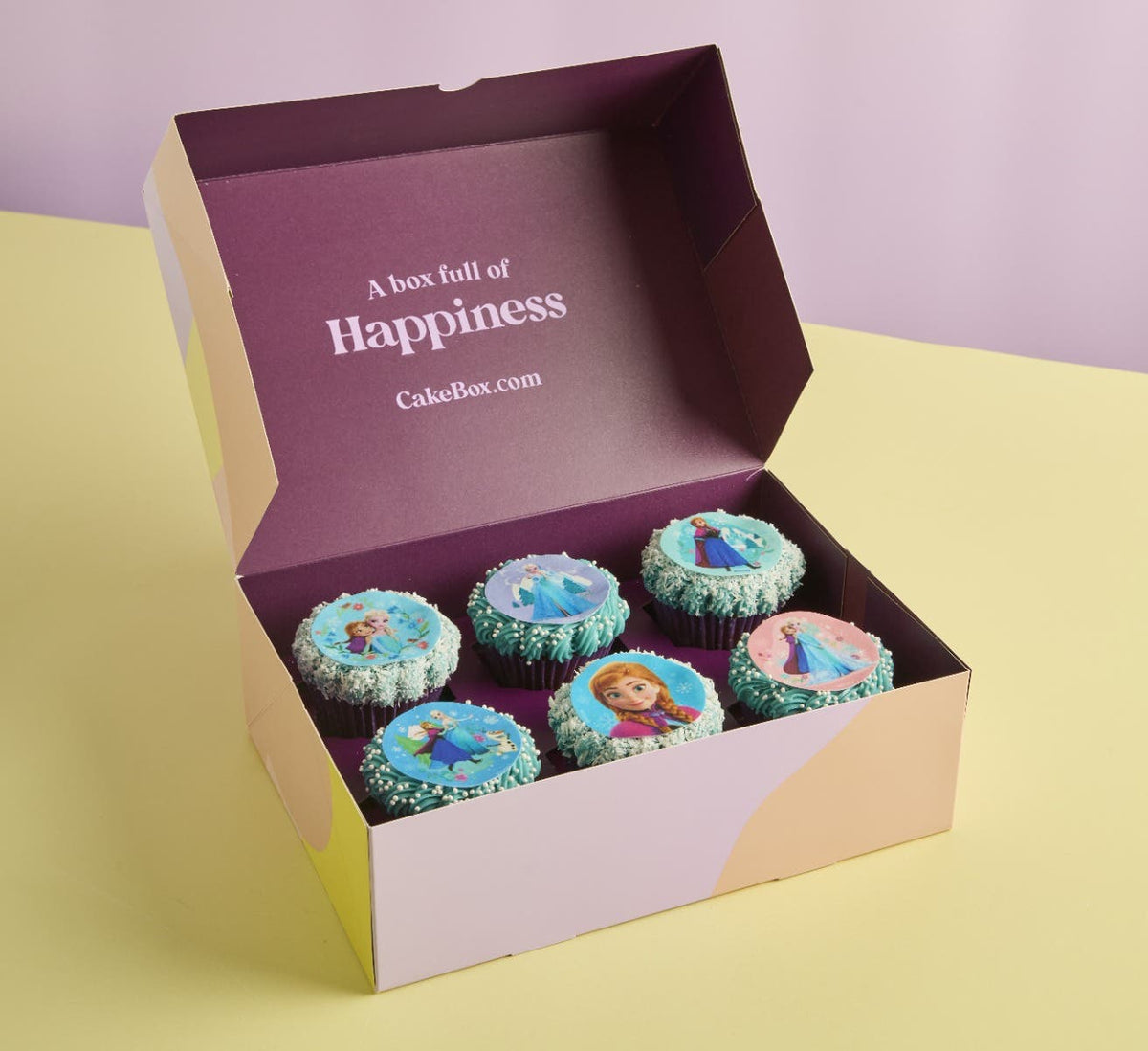 Frozen Box of 6 Cupcakes