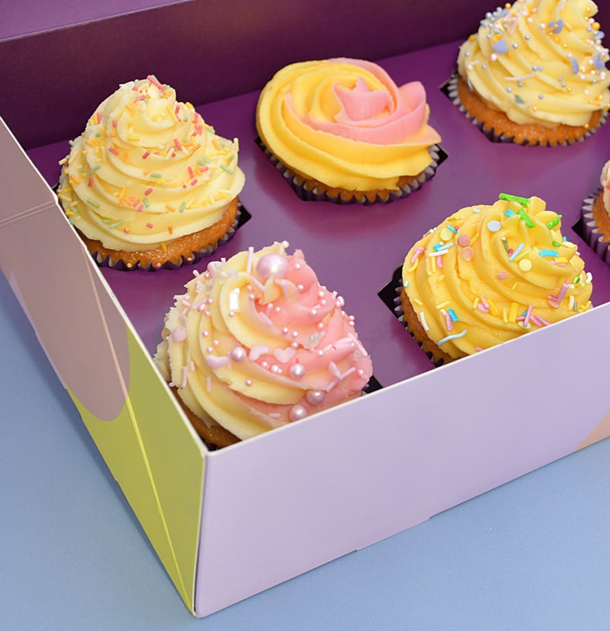 Assorted Fruity Cupcakes