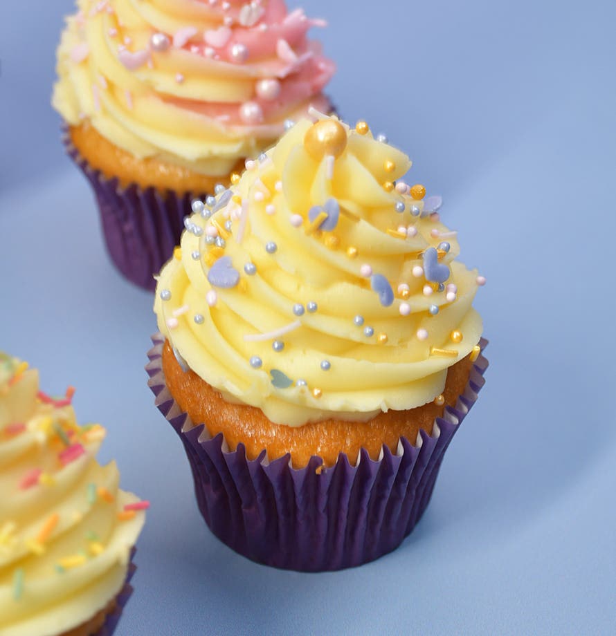 Assorted Fruity Cupcakes
