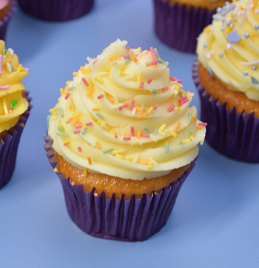 Assorted Fruity Cupcakes