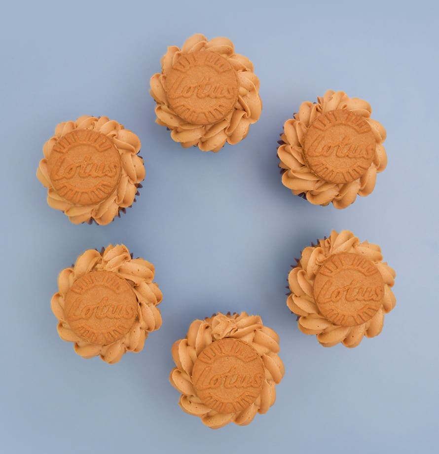 Caramel Crunch Cupcakes
