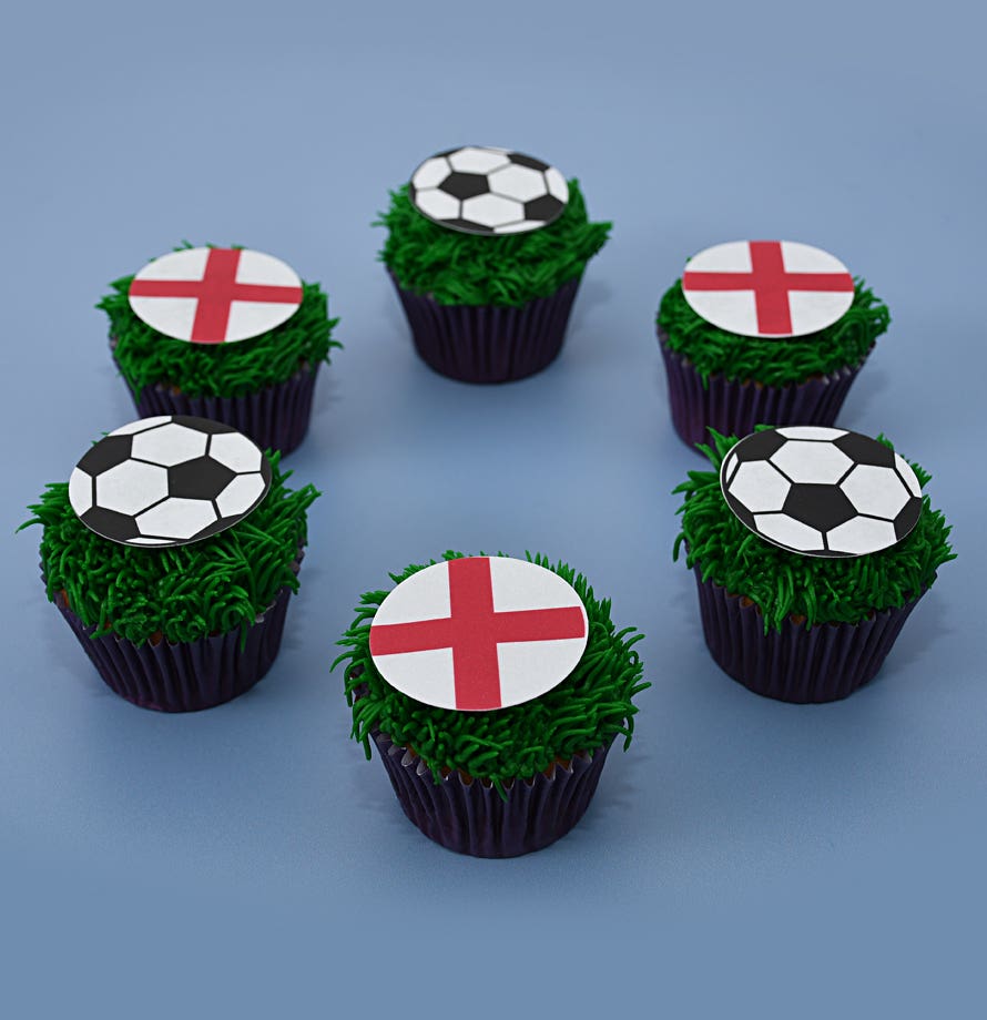 Football Cupcakes
