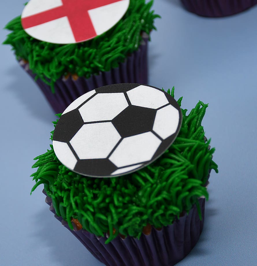 Football Cupcakes