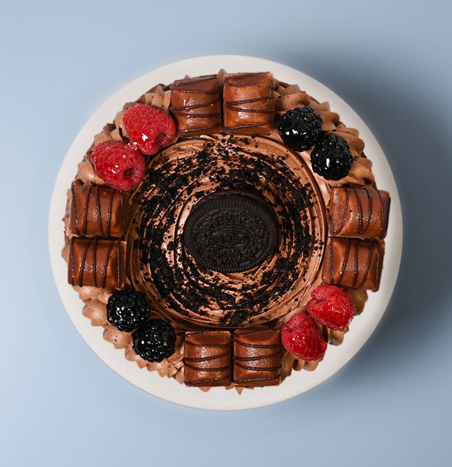 Fully Loaded Chocolate Cheesecake