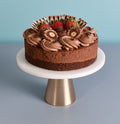 Fully Loaded Choc Hazelnut Cheesecake