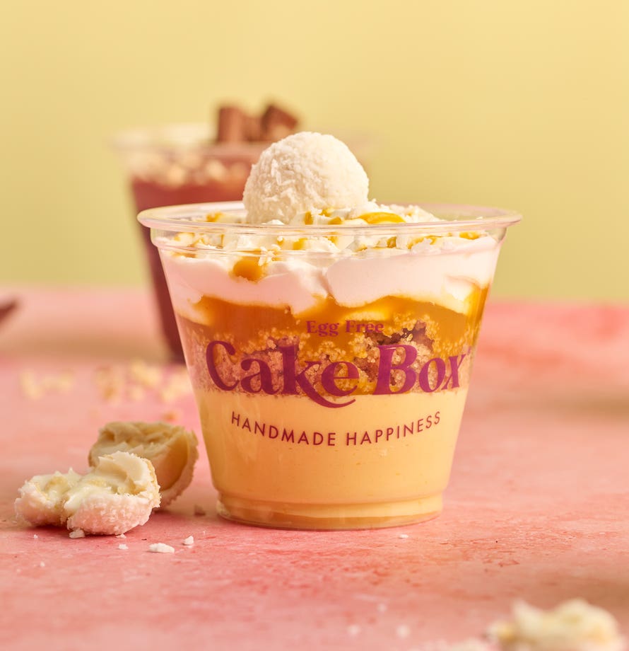 Mango Mini Cheesecake Sundae