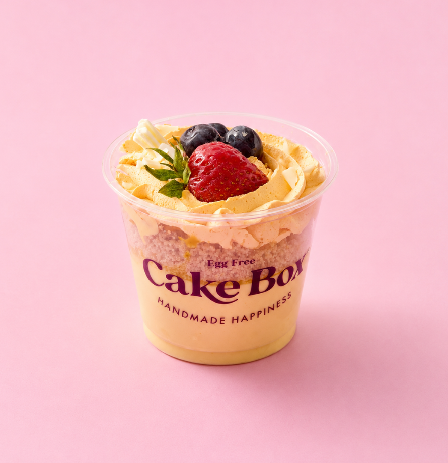 Mango Berry Cheesecake Sundae