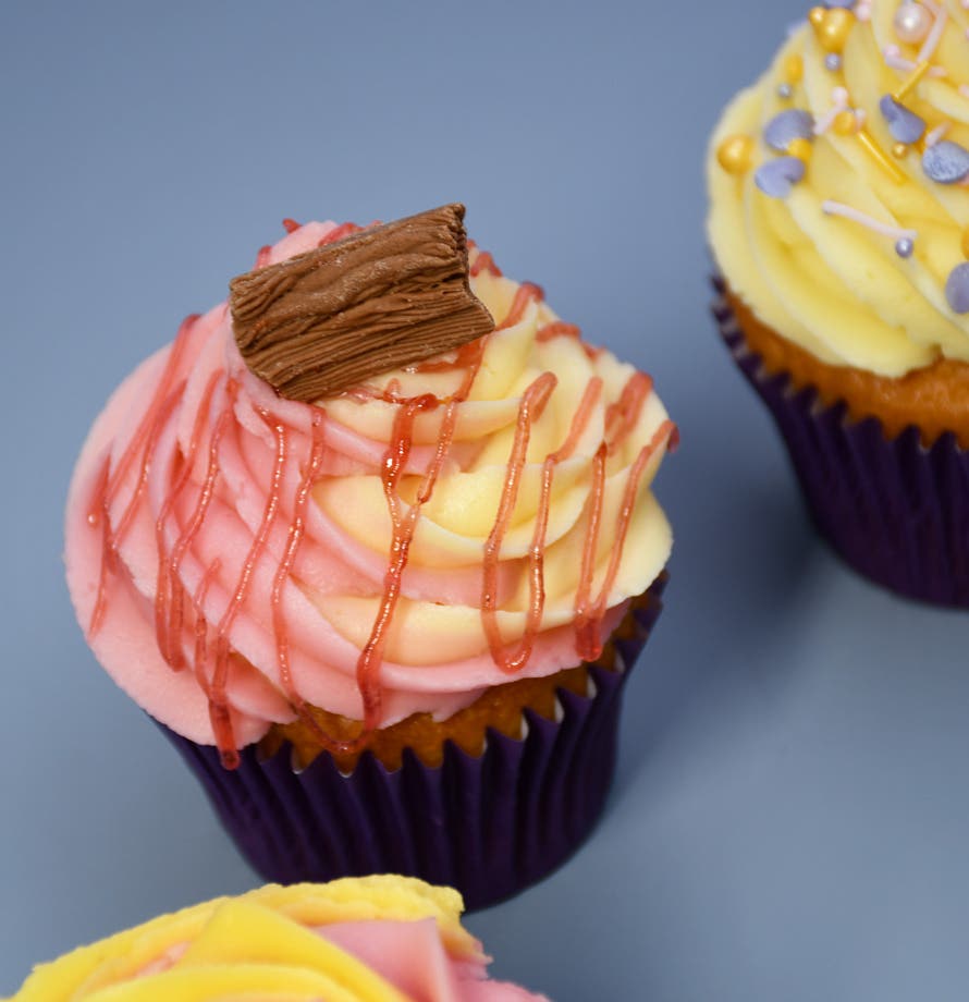 Assorted Fruity Cupcakes