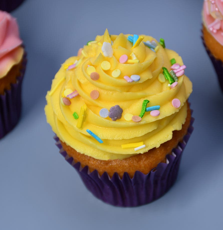Assorted Fruity Cupcakes