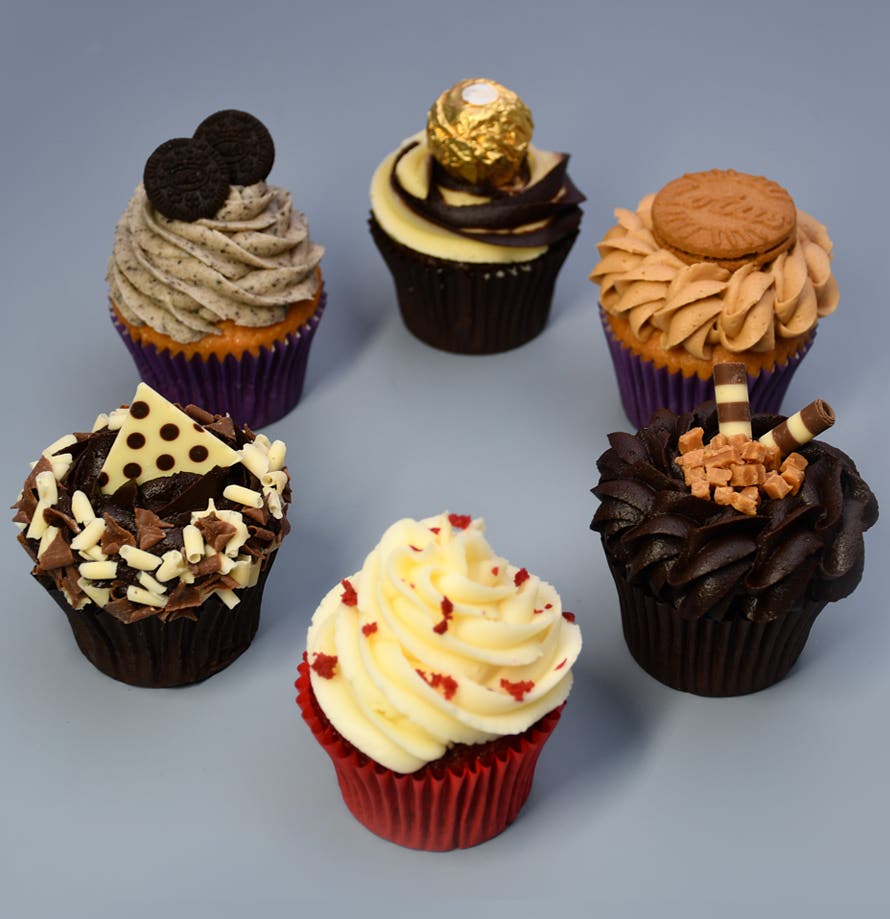 Assorted Chocolate Cupcakes