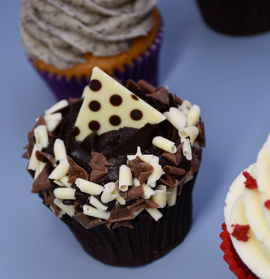 Assorted Chocolate Cupcakes