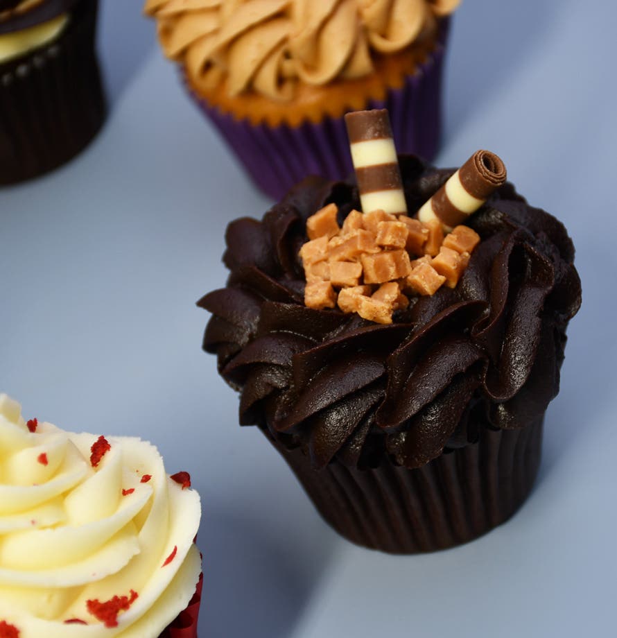 Assorted Chocolate Cupcakes
