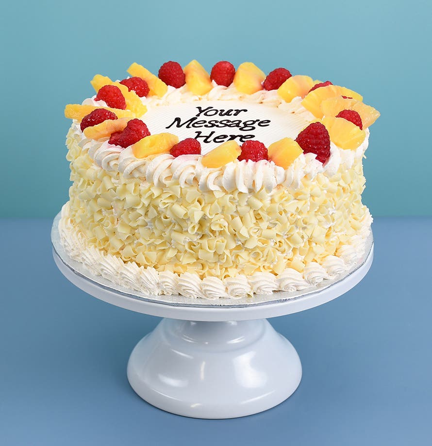 Pineapple Berry Round Cake