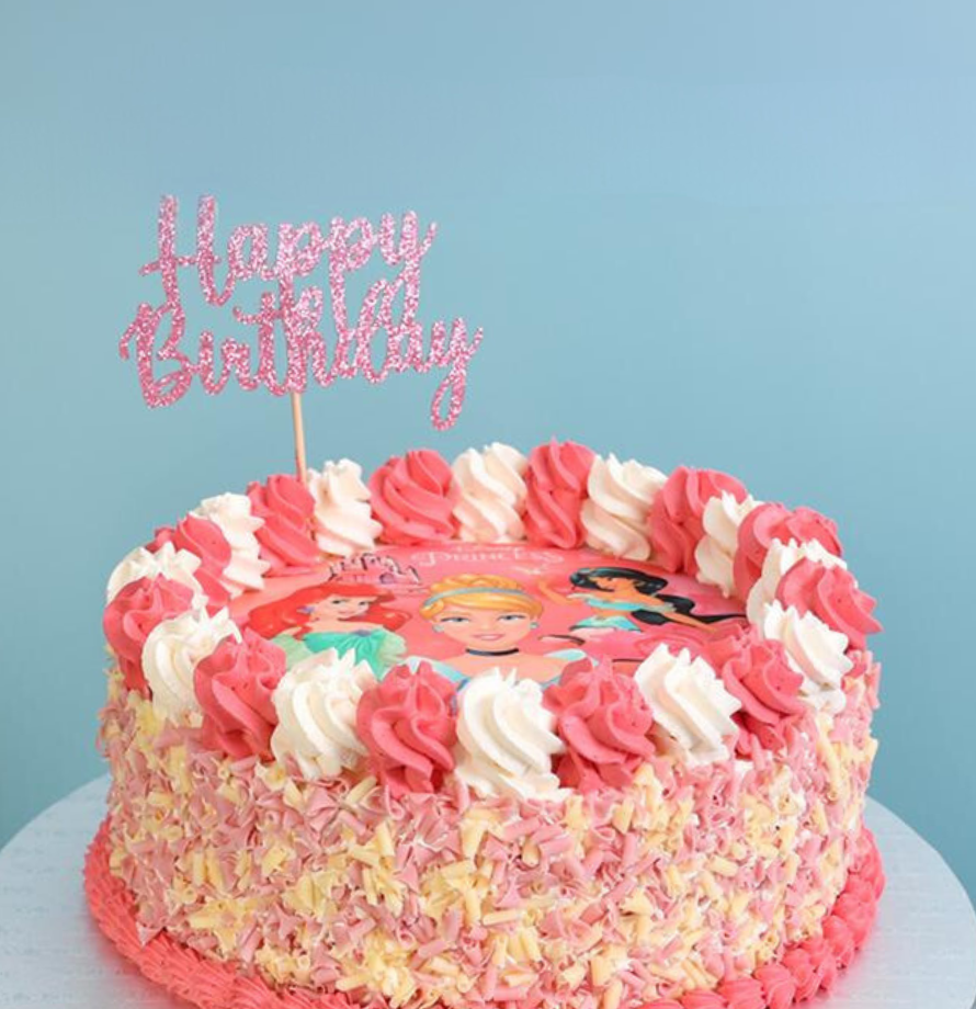 Happy Birthday Topper (Glitter)