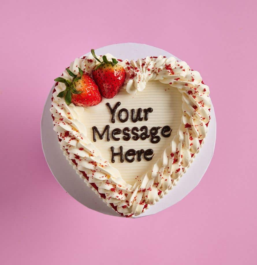 Romantic Red Velvet Cake