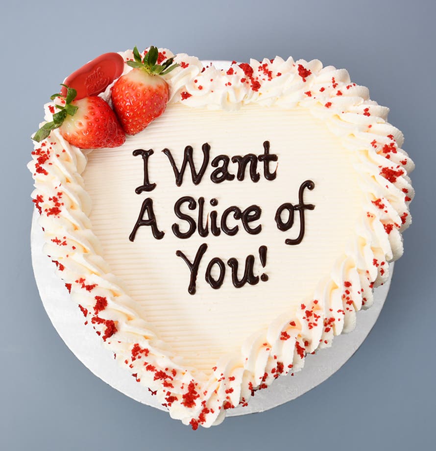 Romantic Red Velvet Cake