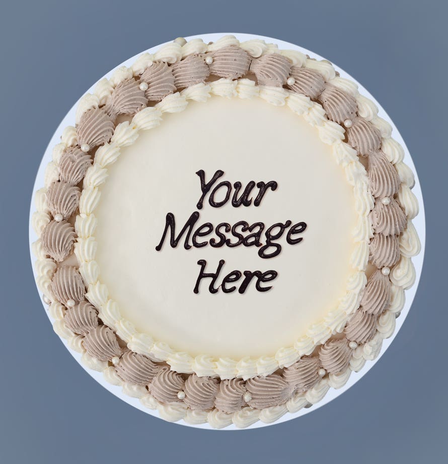 Champagne Pearl Vintage Cake