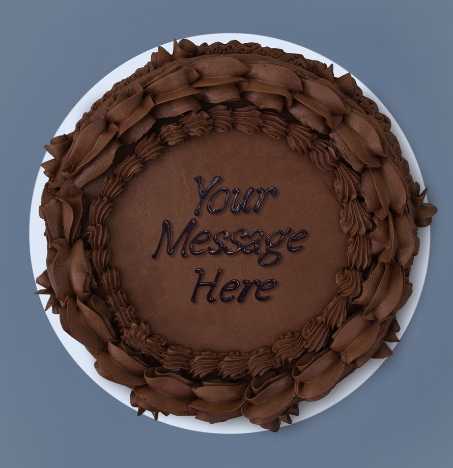 Chocolate Pearl Vintage Cake
