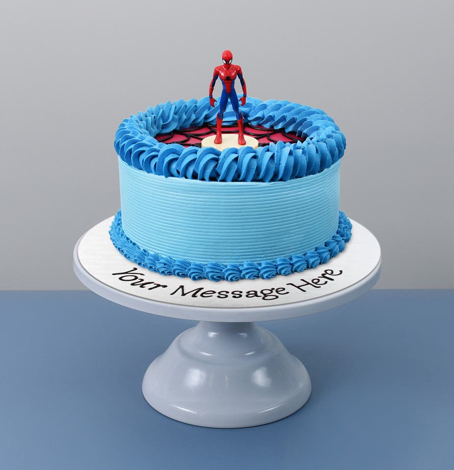 Gâteau sur le thème de Spiderman (Marvel)