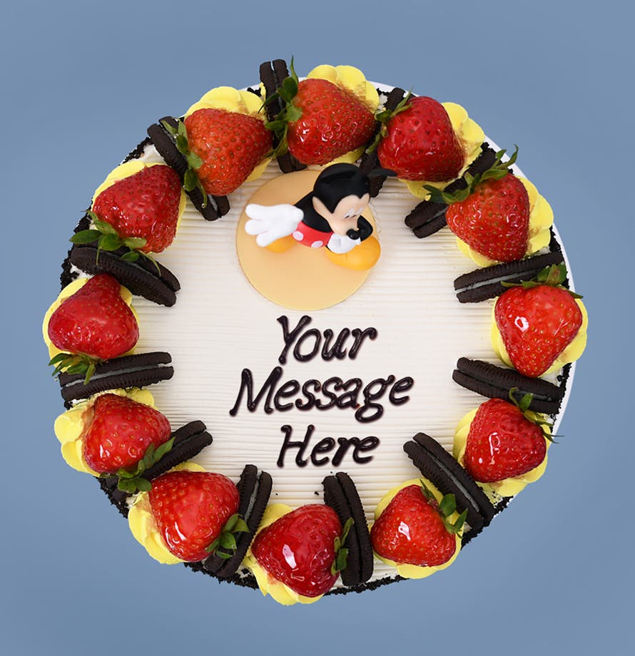Mickey Mouse Themed Cake