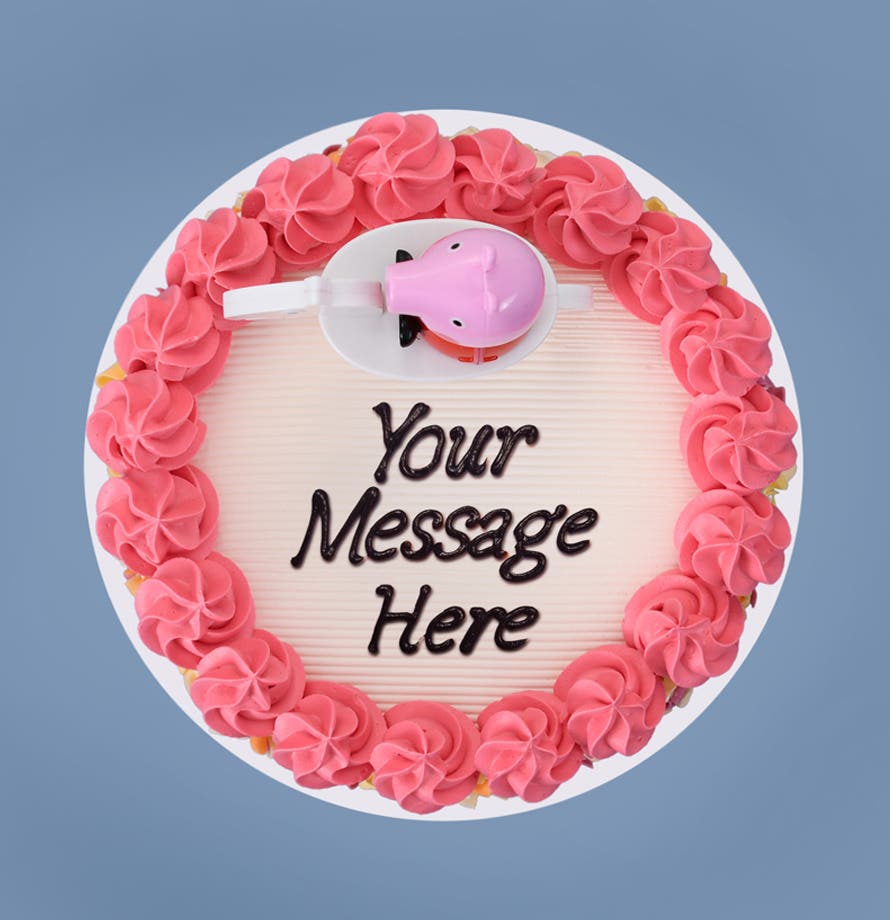 Peppa Pig Themed Cake