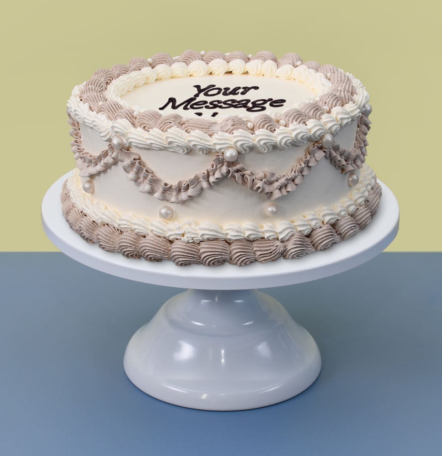 Gâteau Vintage Perle Champagne