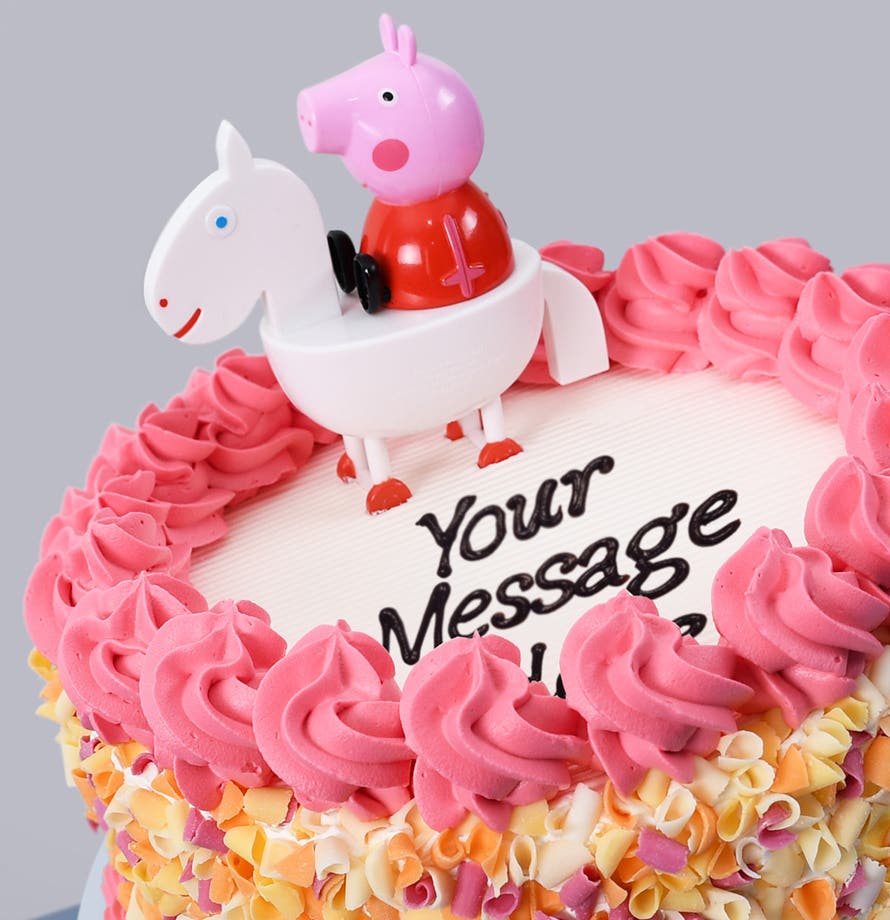 Peppa Pig Themed Cake