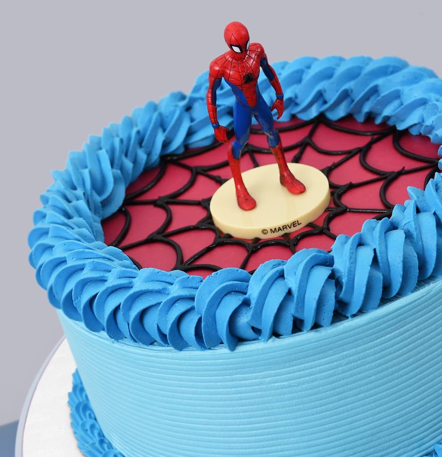 Marvel Spiderman Themed Cake