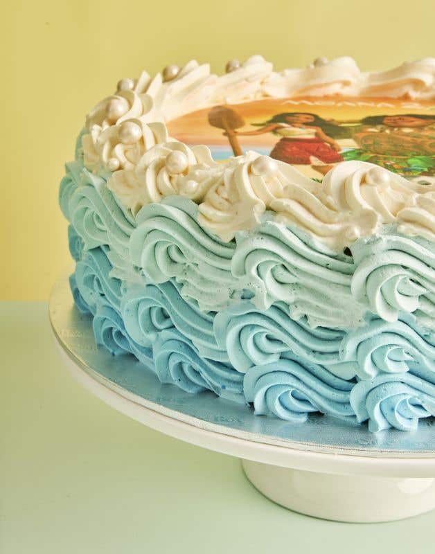 Moana Round Cake