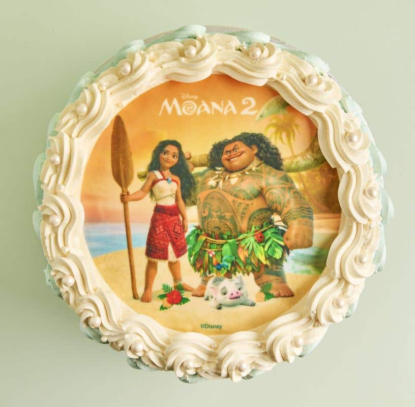Moana Round Cake