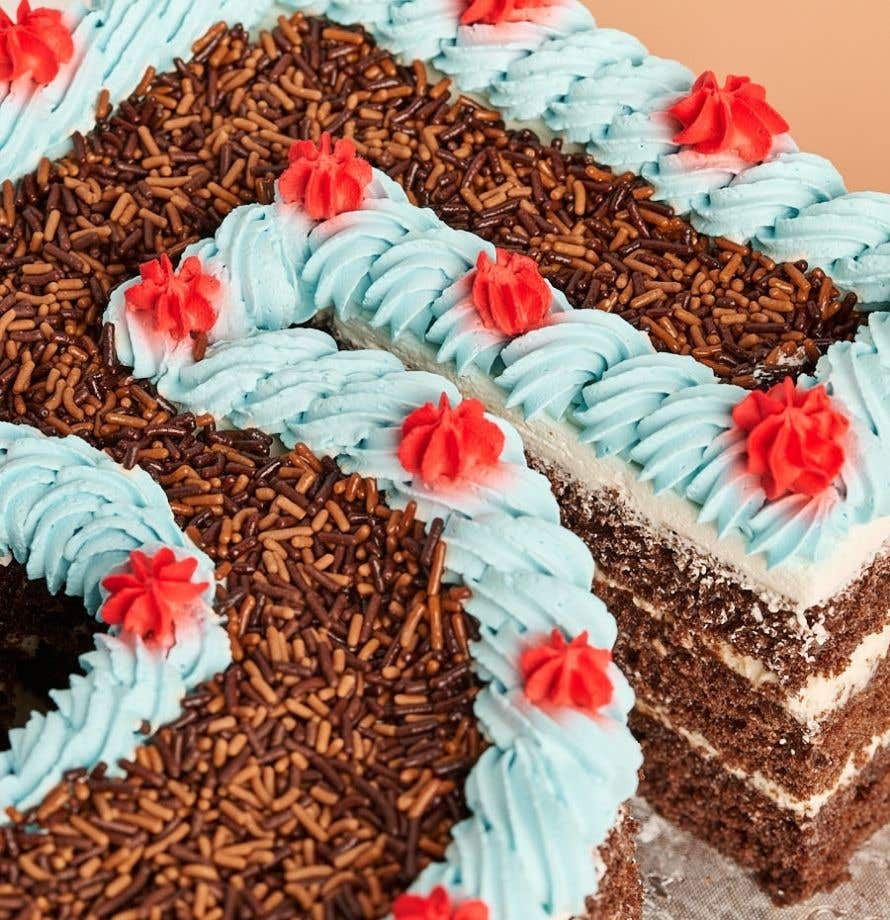 Gâteau Chiffre Spiderman