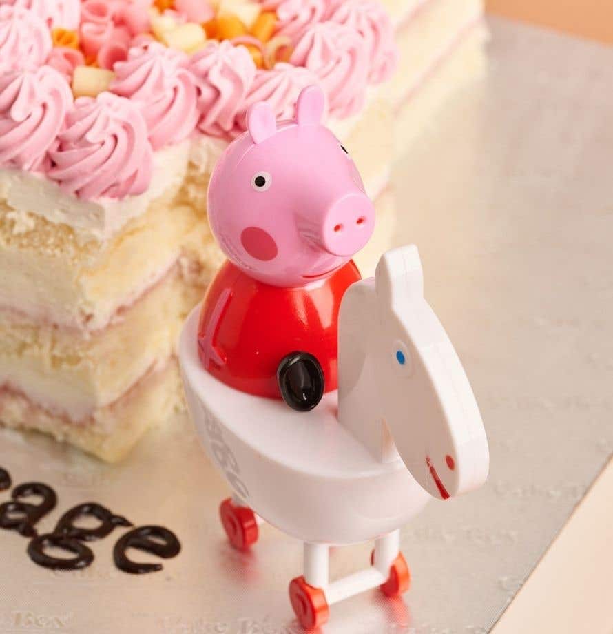 Peppa Pig Number Cake