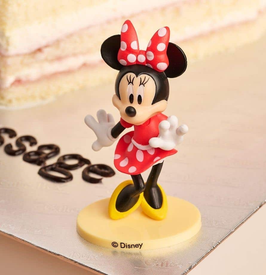 Minnie Mouse Number Cake