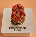 Chocolate Berry Number Cake