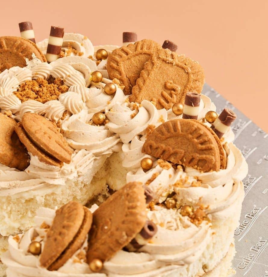 Number Cake Spéculoos Croustillant