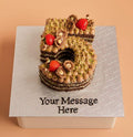 Dubai Chocolate Number Cake